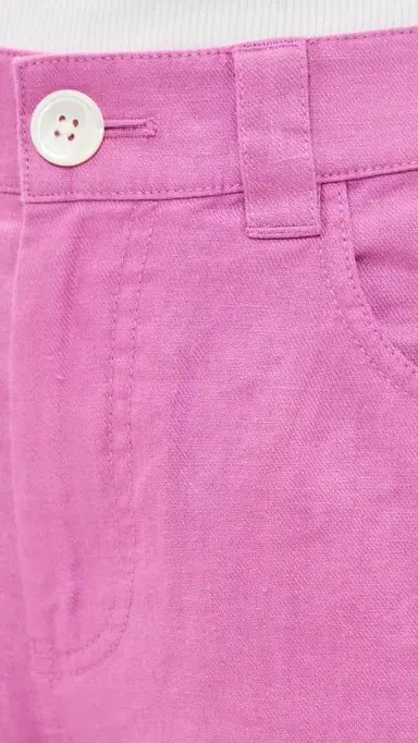 Alex Mill Lafayette Linen Pants Hibiscus | Thumbnail 6