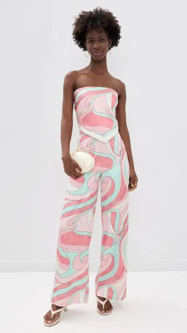 Runaway The Label Milani atin Scarf Top Camino Pink | Thumbnail 5