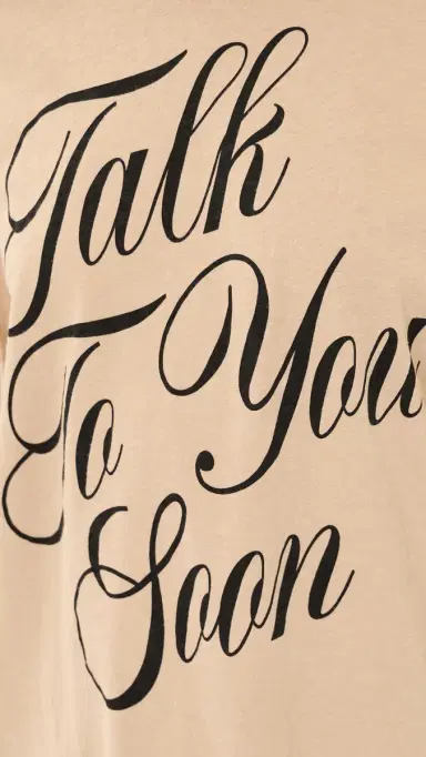 Acne Studios Talk To You Soon Tee | Thumbnail 6 Acne Studios Talk To You Soon Tee | Thumbnail 6