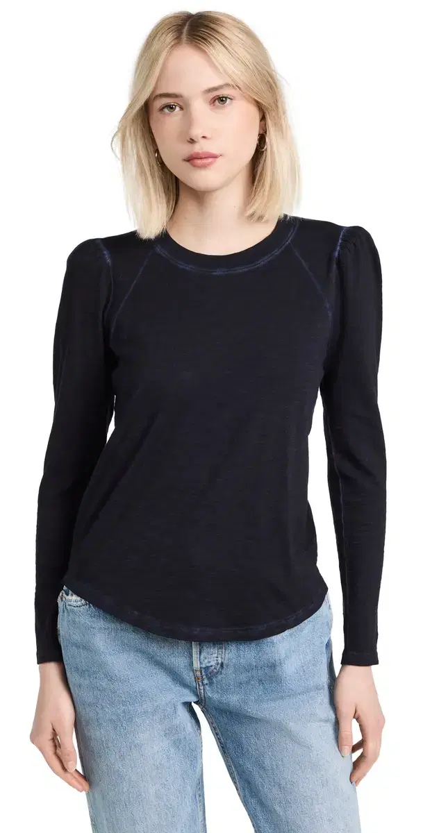 Mason Baseball Tee Navy