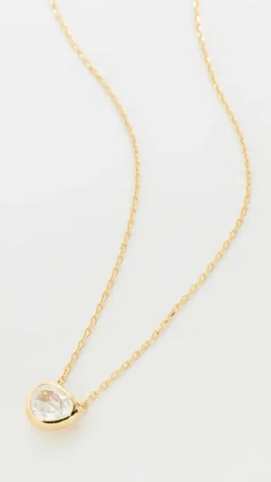 SHASHI Benson Necklace Gold One Size | Thumbnail 2