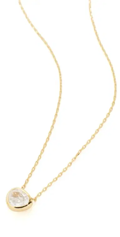 SHASHI Benson Necklace Gold One Size | Thumbnail 1