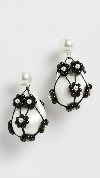 Tory Burch Curiosity Beaded Pearl Drop Earrings | Thumbnail 2 Tory Burch Curiosity Beaded Pearl Drop Earrings | Thumbnail 2