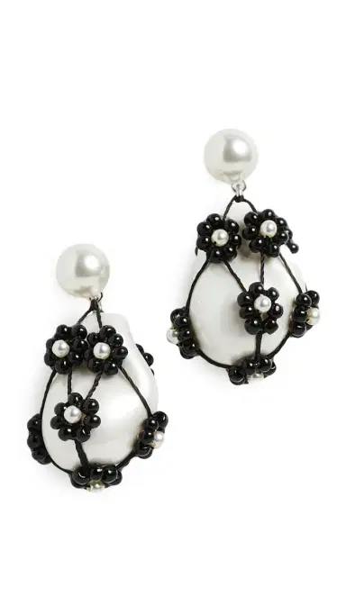 Tory Burch Curiosity Beaded Pearl Drop Earrings | Thumbnail 5 Tory Burch Curiosity Beaded Pearl Drop Earrings | Thumbnail 5