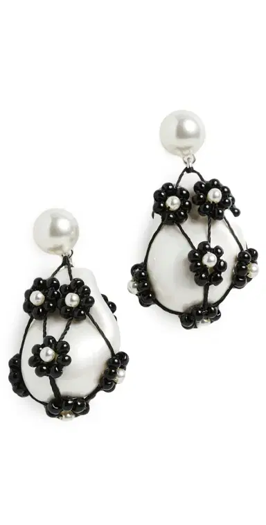 Tory Burch Curiosity Beaded Pearl Drop Earrings | Thumbnail 1 Tory Burch Curiosity Beaded Pearl Drop Earrings | Thumbnail 1
