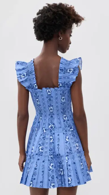 Hill House Home The Charlotte Nap Dress Arcadia Border M | Thumbnail 3 Hill House Home The Charlotte Nap Dress Arcadia Border M | Thumbnail 3