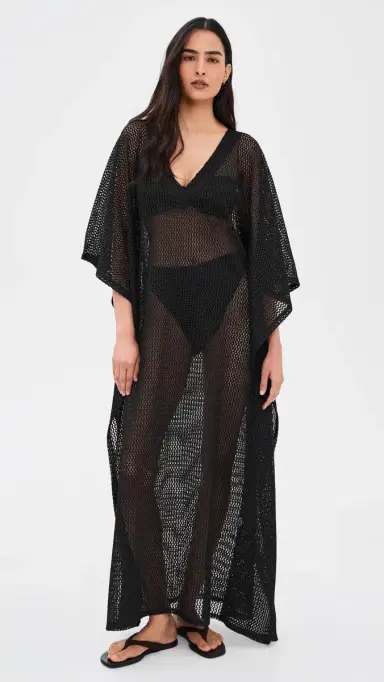 Ripley Rader Fishnet Coverup Caftan | Thumbnail 2 Ripley Rader Fishnet Coverup Caftan | Thumbnail 2