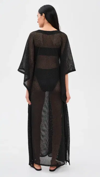 Ripley Rader Fishnet Coverup Caftan | Thumbnail 3 Ripley Rader Fishnet Coverup Caftan | Thumbnail 3