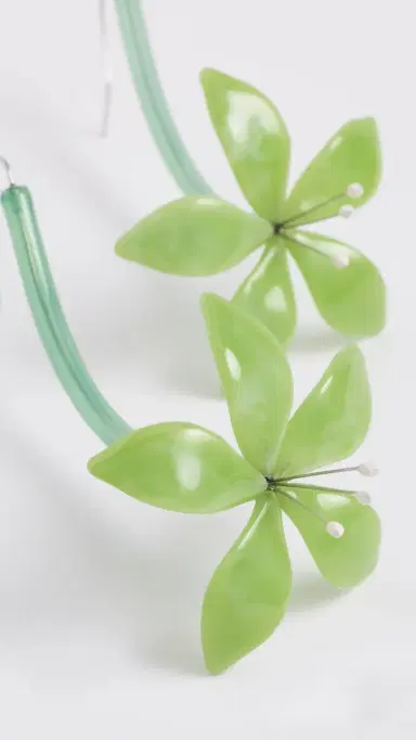 Tory Burch Curiosity Flower Earrings | Thumbnail 4 Tory Burch Curiosity Flower Earrings | Thumbnail 4