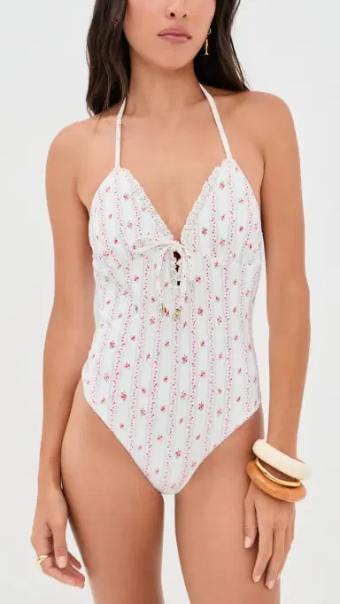 LoveShackFancy Nolanne One Piece | Thumbnail 2 LoveShackFancy Nolanne One Piece | Thumbnail 2