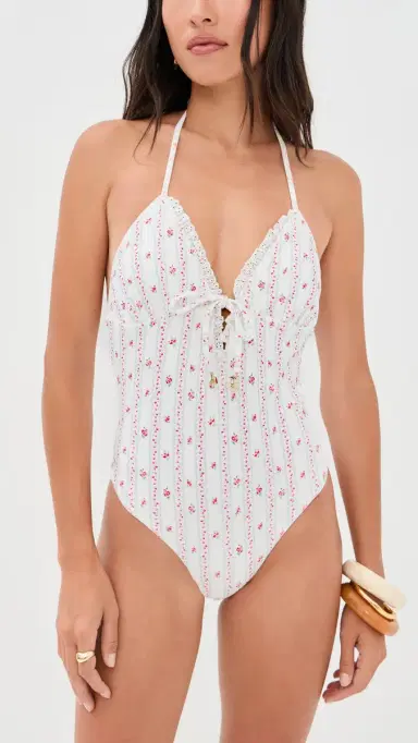 LoveShackFancy Nolanne One Piece | Thumbnail 5 LoveShackFancy Nolanne One Piece | Thumbnail 5