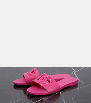 Dolce & Gabbana DG rubber slides | Thumbnail 3