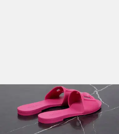 Dolce & Gabbana DG rubber slides | Thumbnail 4