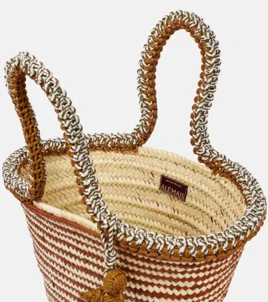 ALÉMAIS Alémais Dee Dee Large raffia tote bag | Thumbnail 3