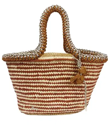 ALÉMAIS Alémais Dee Dee Large raffia tote bag | Thumbnail 1