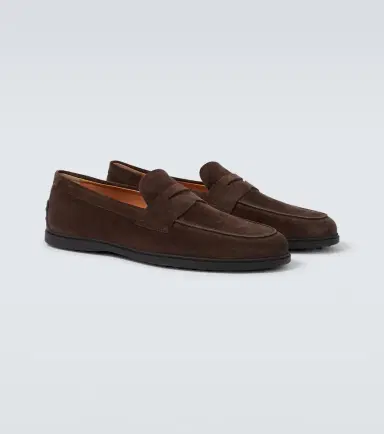 Tod's Suede penny loafers | Thumbnail 4 Tod's Suede penny loafers | Thumbnail 4