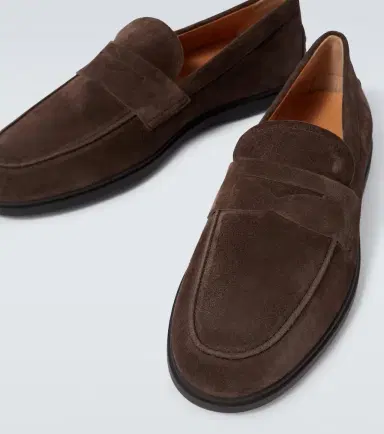 Tod's Suede penny loafers | Thumbnail 5 Tod's Suede penny loafers | Thumbnail 5