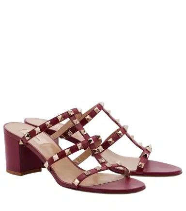 Valentino Garavani Rockstud 70 studded leather sandals | Thumbnail 1 Valentino Garavani Rockstud 70 studded leather sandals | Thumbnail 1