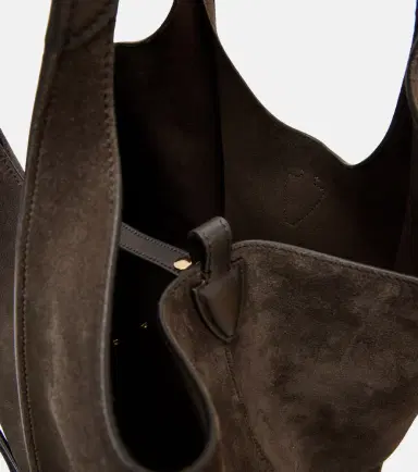 Tod's T Timeless Medium suede tote bag | Thumbnail 3 Tod's T Timeless Medium suede tote bag | Thumbnail 3