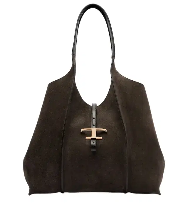 Tod's T Timeless Medium suede tote bag