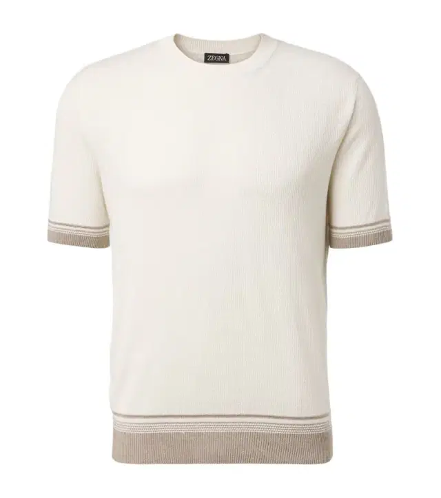 Zegna Waffle-knit silk, linen, and cashmere sweater