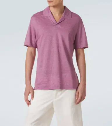 Zegna Linen polo shirt | Thumbnail 2