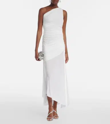 Alex Perry Gathered jersey cocktail dress | Thumbnail 2