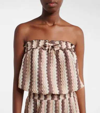Melissa Odabash Viv striped jumpsuit | Thumbnail 3