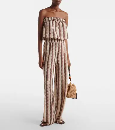 Melissa Odabash Viv striped jumpsuit | Thumbnail 5