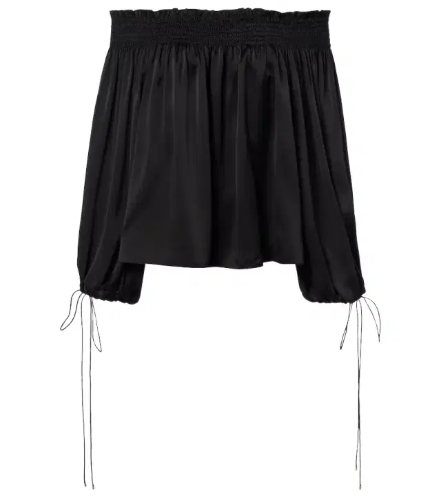 Chloe Chloé Off-shoulder silk satin top