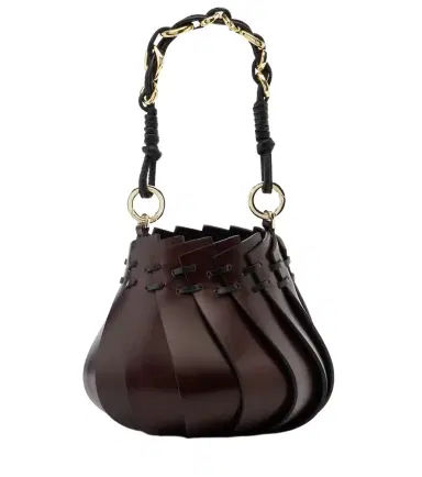 AMANU Burundi Mini leather bucket bag | Thumbnail 1