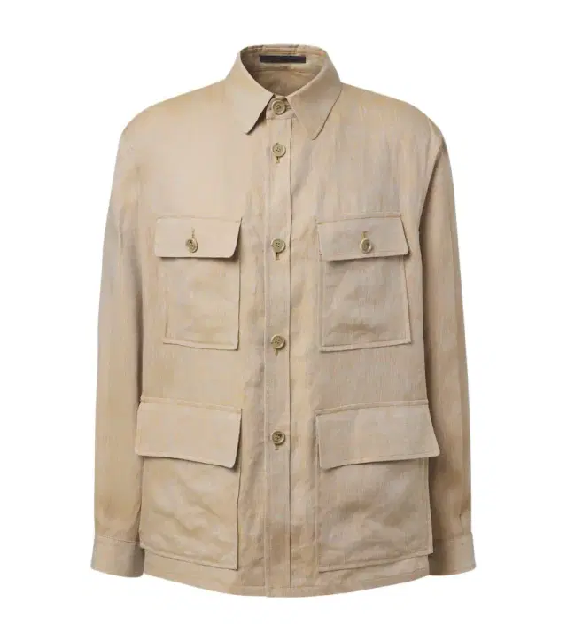 Giorgio Armani Linen overshirt