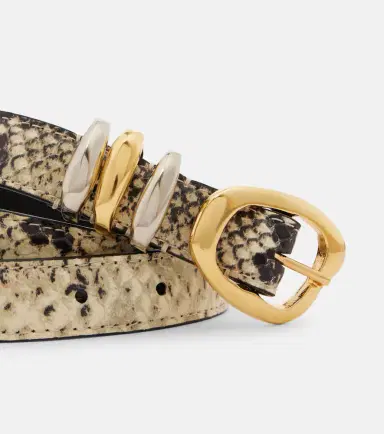 AMANU Tugela snake-effect leather belt | Thumbnail 2 AMANU Tugela snake-effect leather belt | Thumbnail 2