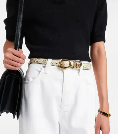 AMANU Tugela snake-effect leather belt | Thumbnail 3 AMANU Tugela snake-effect leather belt | Thumbnail 3