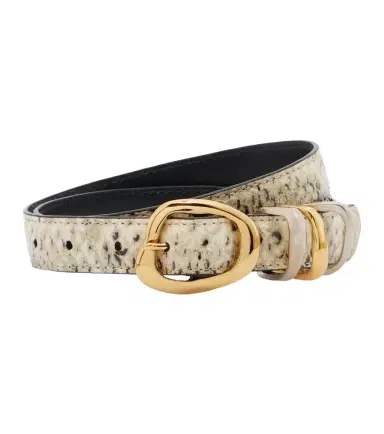 AMANU Tugela snake-effect leather belt | Thumbnail 1 AMANU Tugela snake-effect leather belt | Thumbnail 1