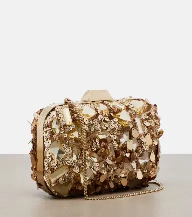 Jimmy Choo Cloud embellished clutch | Thumbnail 3