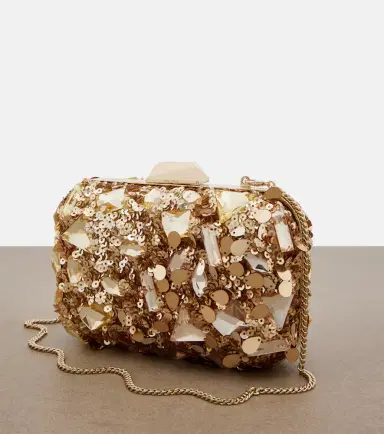 Jimmy Choo Cloud embellished clutch | Thumbnail 4