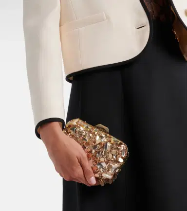 Jimmy Choo Cloud embellished clutch | Thumbnail 6