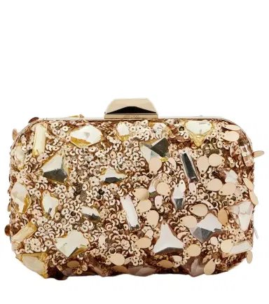 Jimmy Choo Cloud embellished clutch | Thumbnail 1