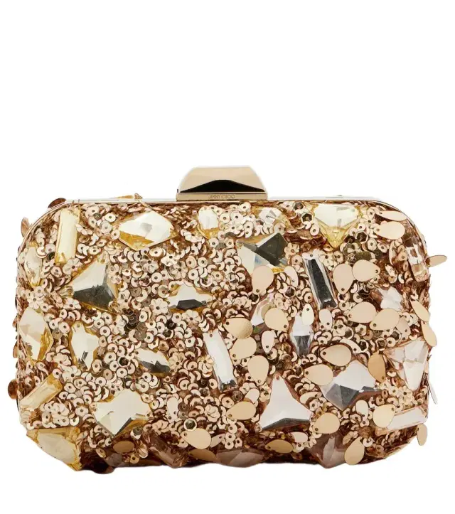 Jimmy Choo Cloud embellished clutch