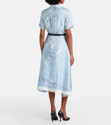 Altuzarra Kiera printed silk shirt dress | Thumbnail 3 Altuzarra Kiera printed silk shirt dress | Thumbnail 3