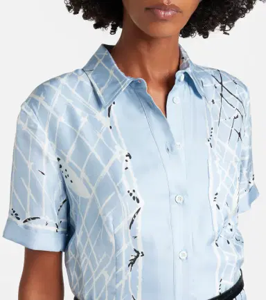 Altuzarra Kiera printed silk shirt dress | Thumbnail 6 Altuzarra Kiera printed silk shirt dress | Thumbnail 6