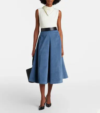 Altuzarra Varda denim midi skirt | Thumbnail 5