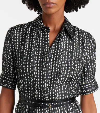 Altuzarra Kieran silk printed shirt dress | Thumbnail 3 Altuzarra Kieran silk printed shirt dress | Thumbnail 3
