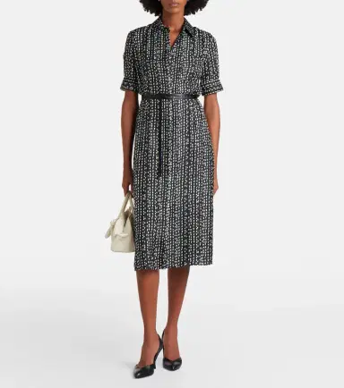 Altuzarra Kieran silk printed shirt dress | Thumbnail 4 Altuzarra Kieran silk printed shirt dress | Thumbnail 4