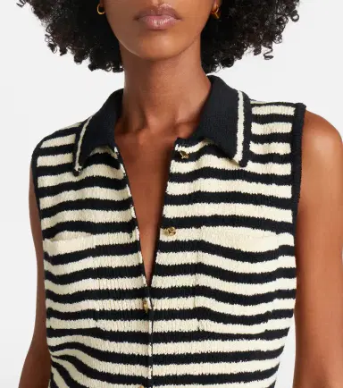Altuzarra Mamie striped cotton-blend polo dress | Thumbnail 5 Altuzarra Mamie striped cotton-blend polo dress | Thumbnail 5