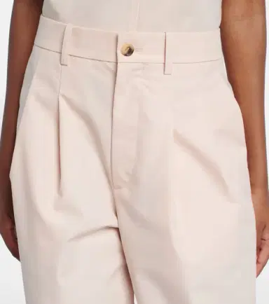 Wardrobe.NYC Wardrobe. NYC Pleated cotton-blend wide-leg pants | Thumbnail 2