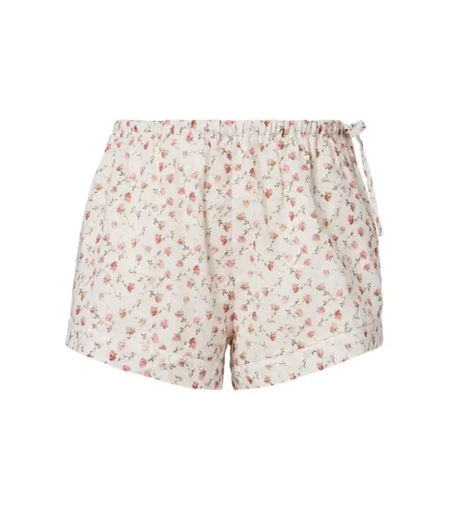 Posse Charlotte floral cotton shorts