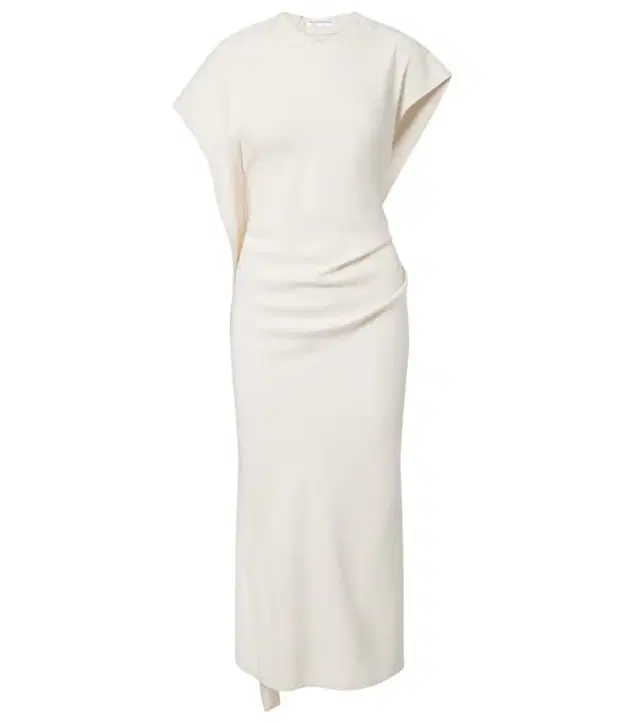 Victoria Beckham Victoria draped crêpe satin midi dress