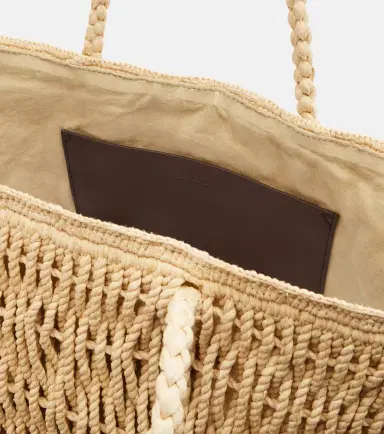 The Row Georgica Large raffia tote bag | Thumbnail 2
